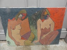 Tableau huile sur toile 2 NUES