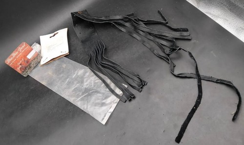 Nos frange poignée vélo cuir - nos,