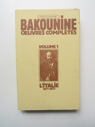 Oeuvres complètes vol.1 