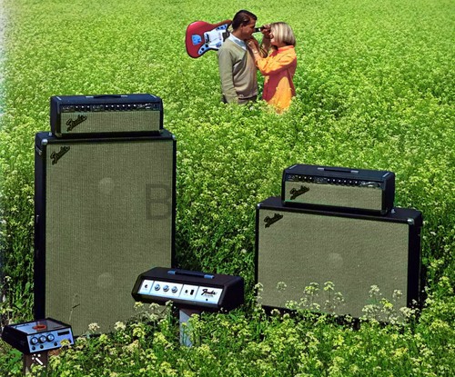 1970s fender bassman amp - fender,
