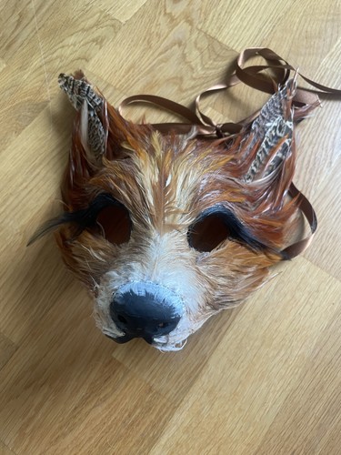 Masque renard plume - plume,