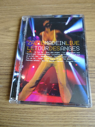 Dvd zazie made live tour - zazie, le