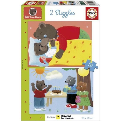 Puzzle educa petit ours - educa,