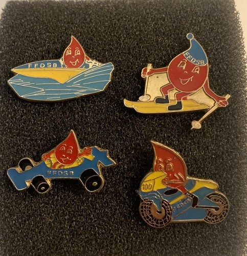 Pins pin dons sang - pin's,