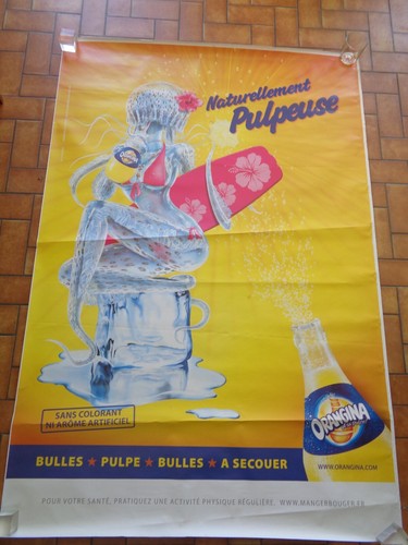 Grande affiche publicitaire - affiche,