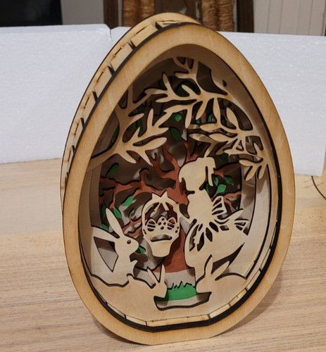Déco oeuf pâques - oeuf, de