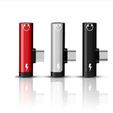 Adaptateur audio portable type C 2 en 1 pour casque pratique et solution de char