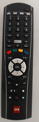 Télécommande sfr décodeur - télécommande,