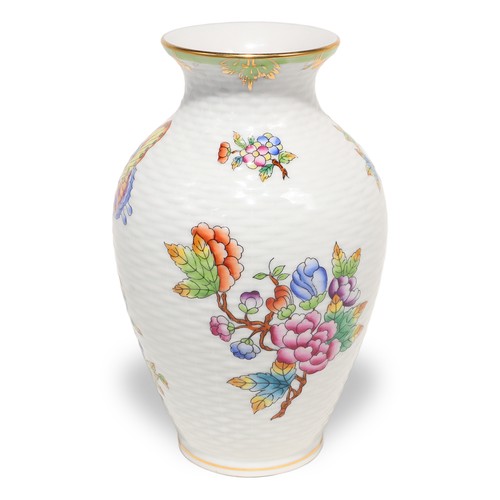 Herend reine victoria vase - herend,