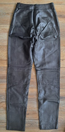 Pantalon cuir noir la - de,