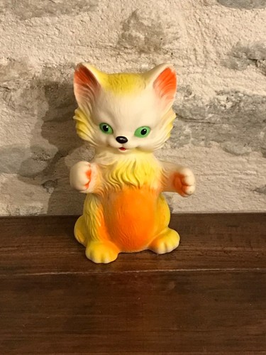 Ancien jouet pouet chat - pouet,