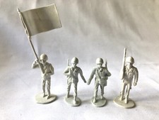Figurines Germany : Lot de soldats US Army, Gi’s. 1/43. 40mm. Rare