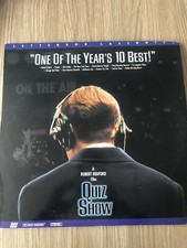 QUIZ SHOW ROBERT REDFORD LASERDISC LASER DISC NTSC US RARE