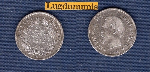 Centimes 1862 paris - paris, tb