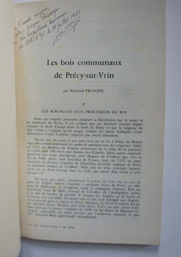 Yonne les bois communaux de - les,