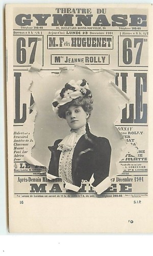Affiche crevée mlle - crevée, :