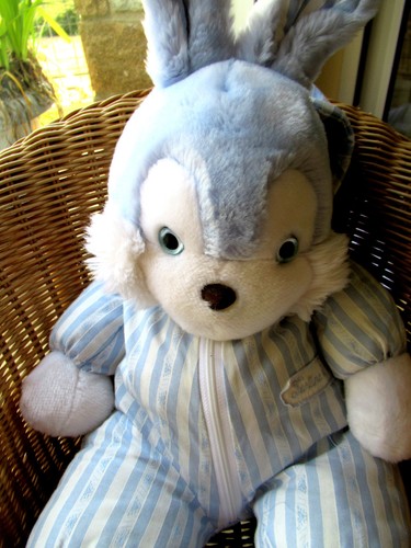 Tartine chocolat lapin bleu - et,