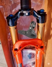 Fox 32 NEW Factory SC 29' 100mm Kashima Grip SL Remote 2-Pos Boost Kabolt Orange