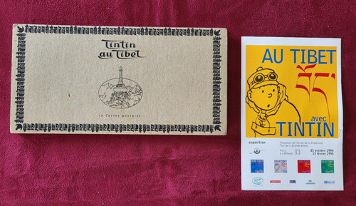 Tintin tibet exposition - tintin, tibet-