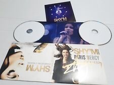 SHY'M autographe cd dvd Caméléon concert PARIS bercy signé live collectors tour