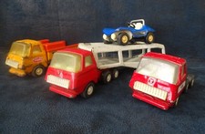 Lot Camion TONKA 55010 porte voiture métal tôle à restaurer rétro vintage 70's