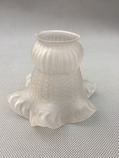 Ancienne tulipe en verre