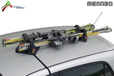 Porte-Skis Magnétique De Toit Avec Système Antivol pour Le Transport 2 Paire Ski