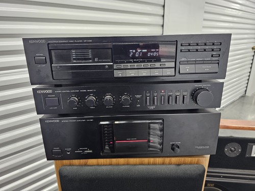 Kenwood amplifier preamp and - ,