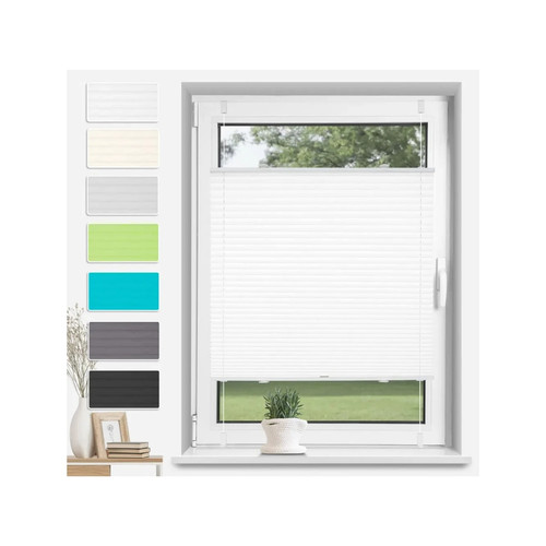 4locks thermo plissee blanc - plissee, 55