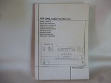 Manuel utilisation ampli audio video Harman Kardon AVR 7000