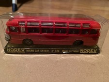 MICRO NOREV PLASTQUE ANCIENNE AUTOBUS SAVIEM - ÉCHELLE 1/86 IDEM ANGUPLASS,HERPA