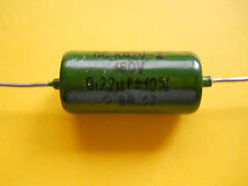 1 x 0.22uF @ 160V K42Y-2 VINTAGE PIO RUSSIAN CAPACITOR