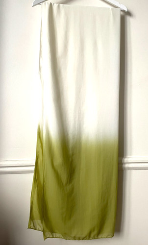 Grand foulard châle blanc - grand,
