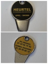 Jeton De Caddie Métal Voiture