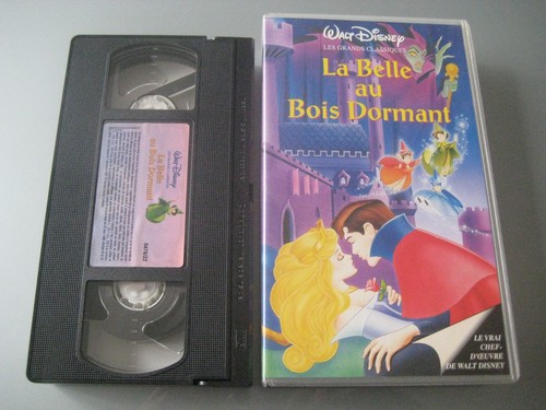 Vhs disney belle au - disney/, bois