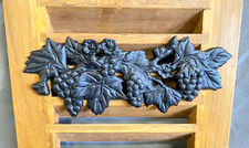 Frise murale décor vigne en fonte – 27 x 10 cm – 560 g – à fixer