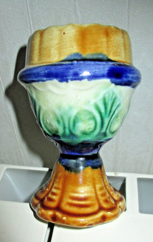 Ancien coquetier barbotine - ancien,