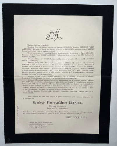 Pierre adolphe lemaire clement - lemaire,