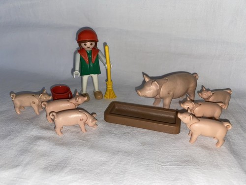 Playmobil fermière cochons - playmobil,
