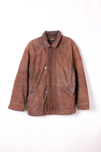 Veste cuir pompier - veste,