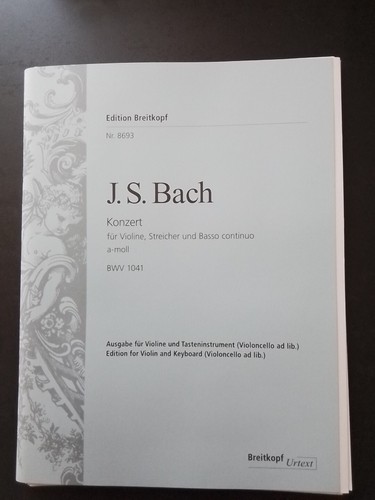 Partition bach - ,