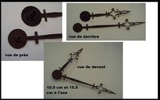 Aiguilles anciennes, bleuies