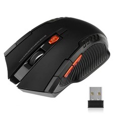 Souris Sans Fil 2.4G Gamer Optique Mobile Gaming USB 6 Boutons 1600 Dpi neuf FR