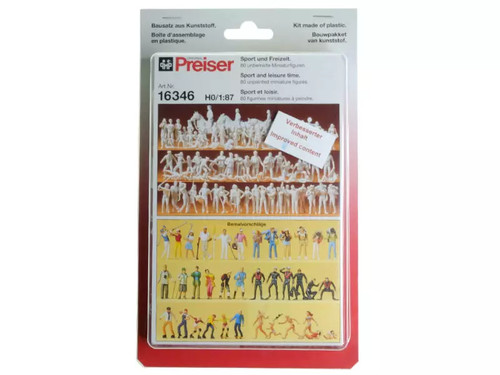Preiser 80x personnages thème - 80x,