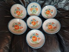 lot de 7 assiettes creuses
