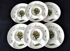 Assiettes artichauts en - assiettes,