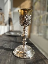 Calice En Argent Et Coupe En