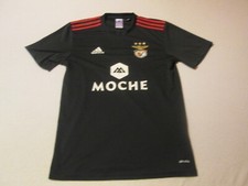 ⚡SHIRT MAILLOT ADIDAS CLUB BENFICA VINTAGE SMALL 174 D5/48 MATCH WORN PANINI