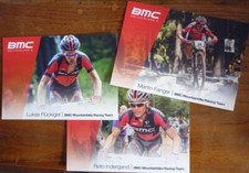 Cyclisme - 3 cartes équipe