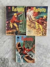 BAROUD LOT 3 BD Nº 2-4-14 - Série Carré D’as ♦️- LUG - 1965/1966 - BE/TBE